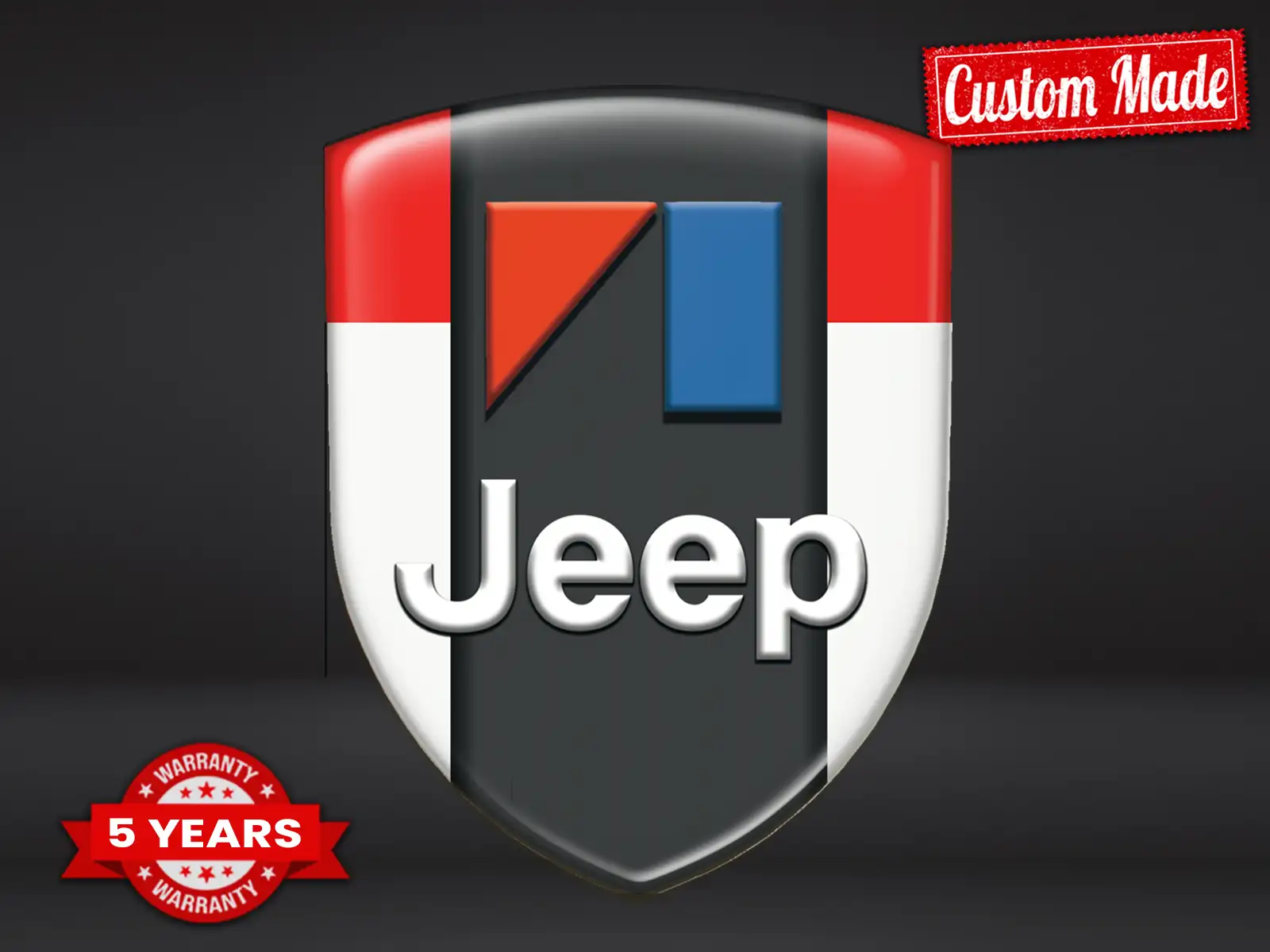 Jeep Domingsticker Hochwertig Professionell Anpassbar